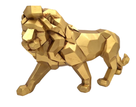 Duża Figurka - Złoty Lew - 43cm - 43477Y2 (NMT-321339)