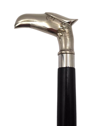 Składana Laska Drewniana z Głową Orła - DNU-013A (NMT-321643)