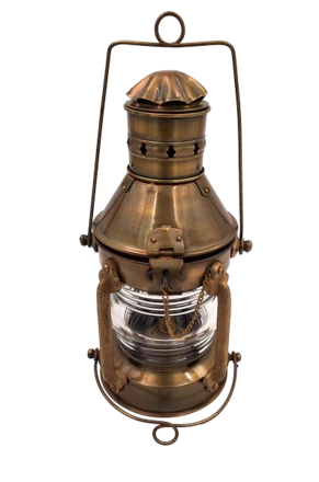 Lampa Żeglarska Metalowa Retro 34cm – SL9 (NMT-321728)