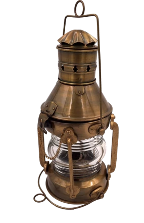 Lampa Żeglarska Metalowa Retro 34cm – SL9 (NMT-321728)