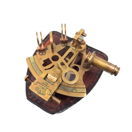 Sekstans w skórzanym etui - Prezent dla żeglarza - NSLB72/4 (NMT-321797)