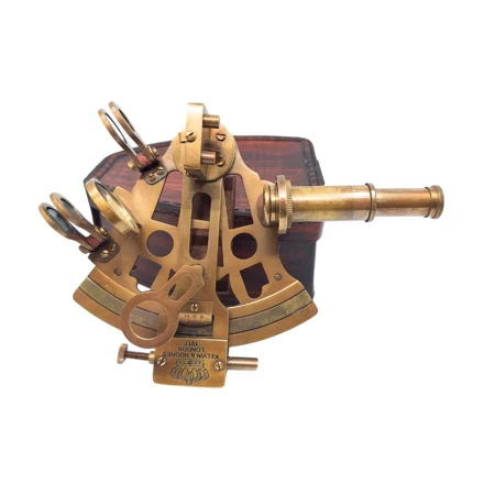 Sekstans w skórzanym etui - Prezent dla żeglarza - NSLB72/4 (NMT-321797)