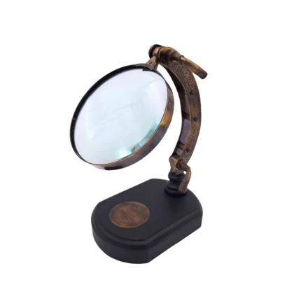 Lupa na drewnianej podstawie z możliwością regulacji – MFS312/4 (NMT-321759)