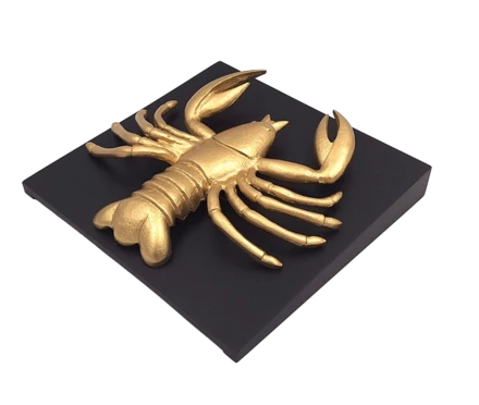 Rak - złota figurka dekoracyjna – CAN2 (NMT-321971)