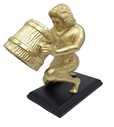 Złota figurka dekoracyjna - Wodnik- AQU2 (NMT-321995)