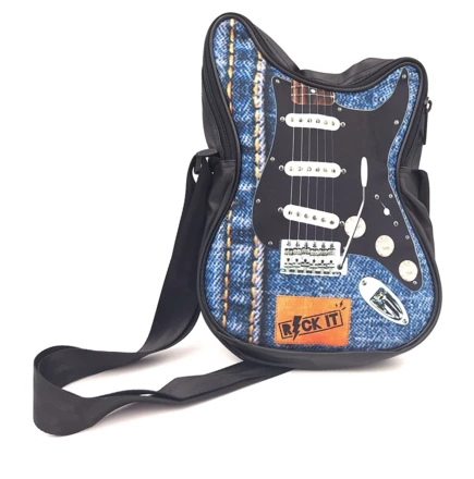 Torba na ramię w kształcie gitary Let’s rock – RBG-019 (NMT-020199)