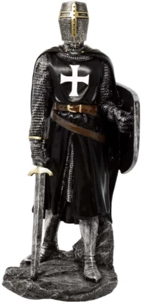 Rycerz - krzyżowiec - figurka z poliresinu - MC-23078 (NMT-230783)