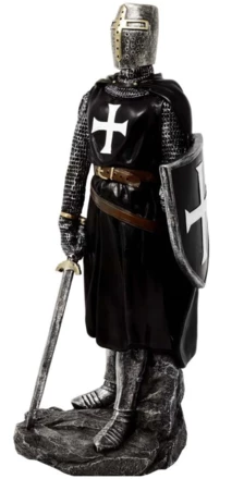 Rycerz - krzyżowiec - figurka z poliresinu - MC-23078 (NMT-230783)