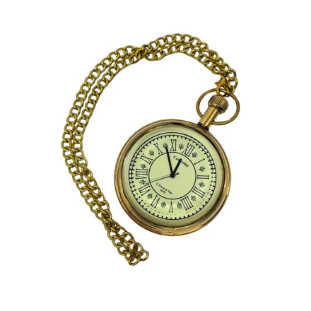 Retro Zegarek z łańcuszkiem – CLK-0703B (NMT-322046)