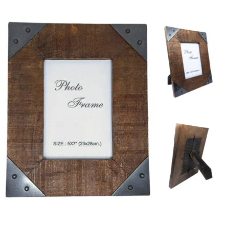 Drewniana ramka na zdjęcia - format zdjęcia 13 x 18cm (NMT-322268)