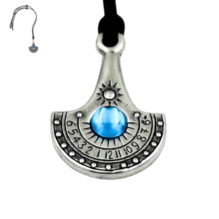 Naszyjnik Zegarek Słoneczny – Nil – Posrebrzany Zamak + Czeski kryształ – NIL33 (NMT-322466)