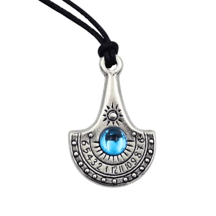 Naszyjnik Zegarek Słoneczny – Nil – Posrebrzany Zamak + Czeski kryształ – NIL33 (NMT-322466)