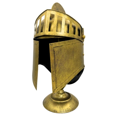 Grecki Hełm Dekoracyjny Retro – Replika Metal – 6646A (NMT-322633)