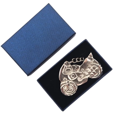 Metalowy Brelok do Kluczy Motocykl w Eleganckim Pudełku – Prezent dla Motocyklisty - MT203A (NMT-323043)