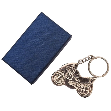 Metalowy Brelok do Kluczy Motocykl w Eleganckim Pudełku – Prezent dla Motocyklisty - MT203A (NMT-323043)