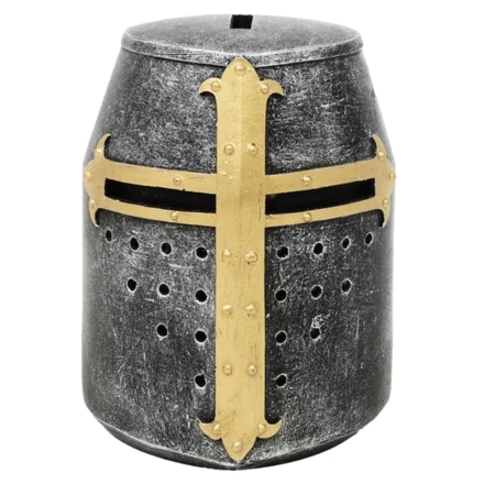 Skarbonka Hełm Rycerza Krzyżowca – Idealna na Prezent – MC-23092 (NMT-230929)