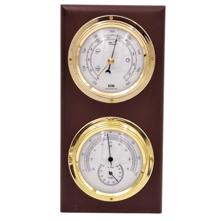 Stacja Pogody Termometr Barometr Higrometr Duża Analogowa - 30.3915A (NMT-323180)