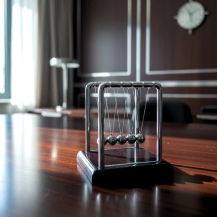 Wahadło Kulki Newtona – Gadżet na Biurko - YG002C (NMT-323227)