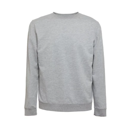 THC COLOMBO. Bluza (unisex) z włoskiego materiału frotte bez zapięcia (NPS-30266-183-S)
