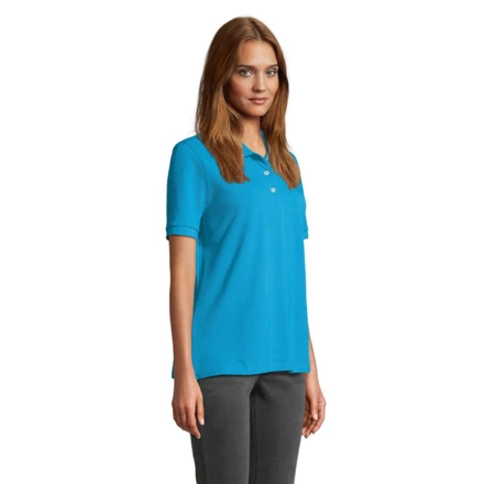 PACIFIC WOMEN POLO - PACIFIC WOMEN (NMO-S04440-AQ-M)