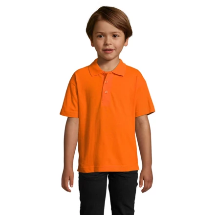SUMMER II KIDS Polo 170g - SUMMER II KIDS (NMO-S11344-OR-XL)