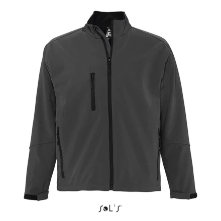 RELAX Męski softshell 340g - RELAX (NMO-S46600-CR-XL)