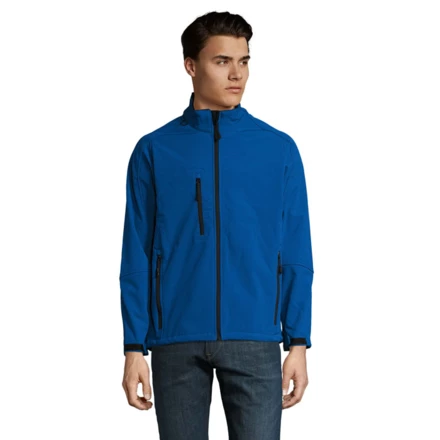 RELAX Męski softshell 340g - RELAX (NMO-S46600-RB-XL)