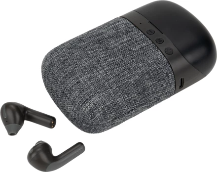 Głośnik Bluetooth HF01 z wbudowanymi słuchawkami 2w1 - wielokolorowy - (NMC-EG0618-mc)