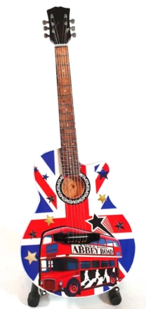 Mini gitara w stylu The Beatles - Abbey Road - MGT-5159 (NMT-025159)