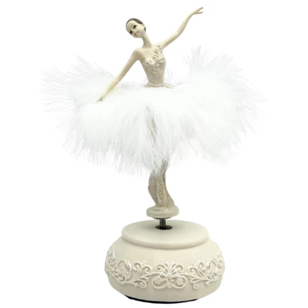 Pozytywka Baletnica Królowa Śniegu Ruchoma 23,5 cm – MP-19009 (NMT-322916)