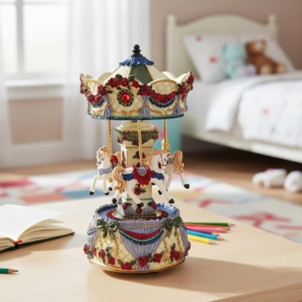 Pozytywka Karuzela 18cm - JX-25136 (NMT-322947)