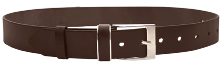 Pasek skórzany 50203502 - 85-100 - M 50203502M - brązowy (NJG-50203502M)