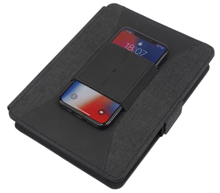 Organizer z Power Bankiem HERMANO 54713001 - czarny (NJG-54713001)