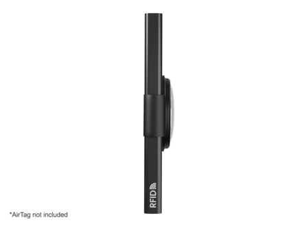 Etui na karty kredytowe RFID z uchwytem na Airtag 216310801 - czarny (NJG-216310801)