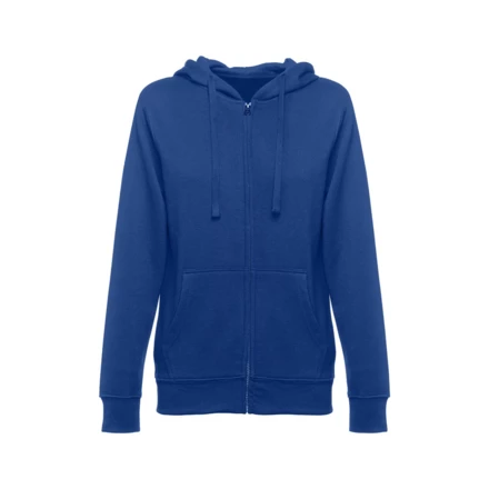 THC AMSTERDAM WOMEN. Women's hoodie in cotton and polyester with full zip (NPS-30162-114-XXL)