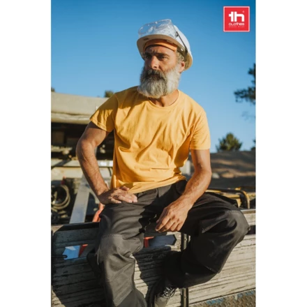 THC WARSAW. Spodnie męskie z bawełny i poliestru (NPS-30178-103-L)