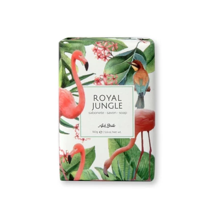 ROYAL JUNGLE. Mydła wzbogacone zieloną glinką (160g) (NPS-35609-112)