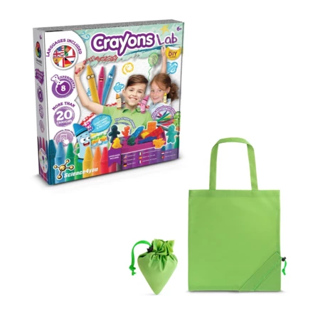 Crayon Factory Kit II. Lernspiel lieferung inklusive einer faltbaren geschenktasche aus 190T (NPS-35805-119)