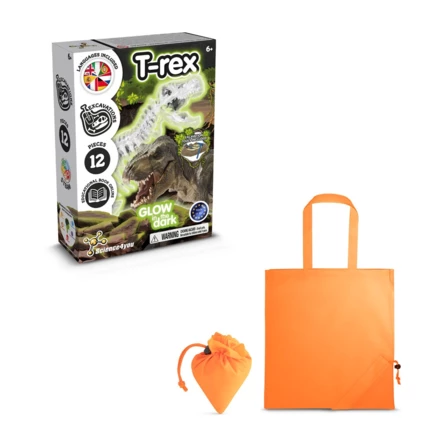 Fossil Excavation Kit V. Educational game supplied with a 190T folding gift bag (NPS-35822-128)