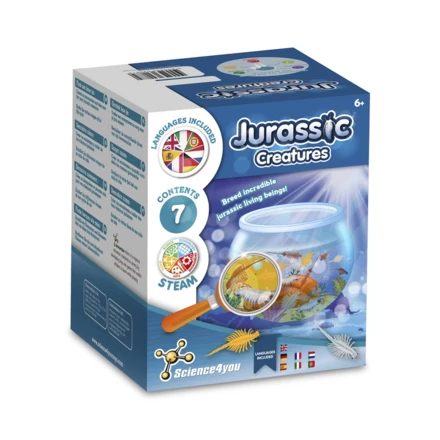 Jurassic Pets Kit II. Gra edukacyjna dostarczana z papierową torebką prezentową (115 g/m²), wykonany z materiałów z certyfikatem FSC™ i innych kontrolowanych materiałów (NPS-35829-160)