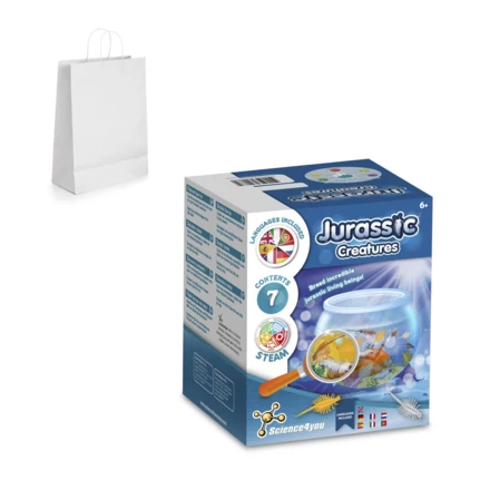 Jurassic Pets Kit III. Gra edukacyjna dostarczana z papierową torebką prezentową (90 g/m²) (NPS-35830-106)