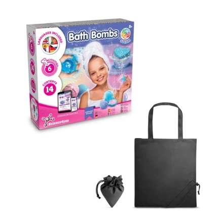 Bath Bombs Kit V. Lernspiel lieferung inklusive einer faltbaren geschenktasche aus 190T (NPS-35841-103)
