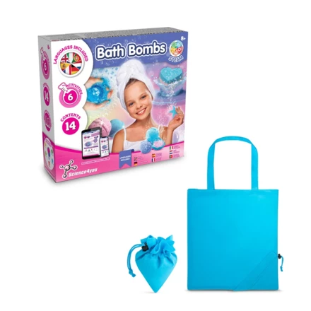 Bath Bombs Kit V. Lernspiel lieferung inklusive einer faltbaren geschenktasche aus 190T (NPS-35841-124)
