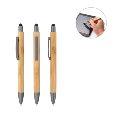 ZOLA. Bamboo ball pen with matt finish (NPS-91770-147)