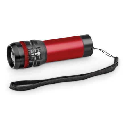 ZOOMIN. Aluminium torch with zoom function with 3 light modes (NPS-94758-105)