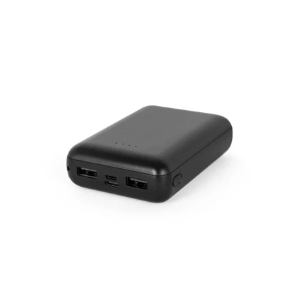 LEAKEY 10. Power bank 10'000 mAh wykonany w ABS pochodzącego z recyklingu (100% rABS) (NPS-97198-103)
