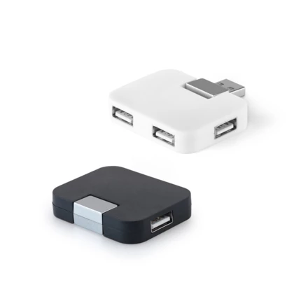 JANNES. HUB z 4 portami USB-A z ABS (NPS-97318-106)