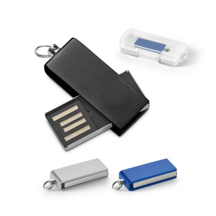 SIMON 8GB. Mini-pendrive 8 GB UDP z aluminium (NPS-97434-127)