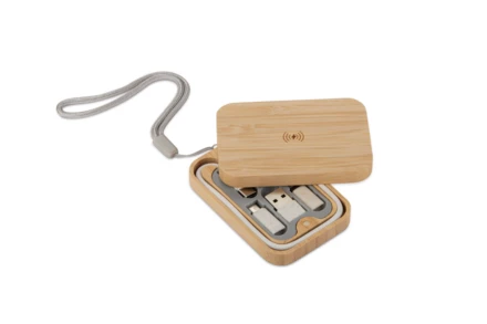 Zestaw kabli do ładowania z ładowarką indukcyjną BUMO (NAS-09185-17)