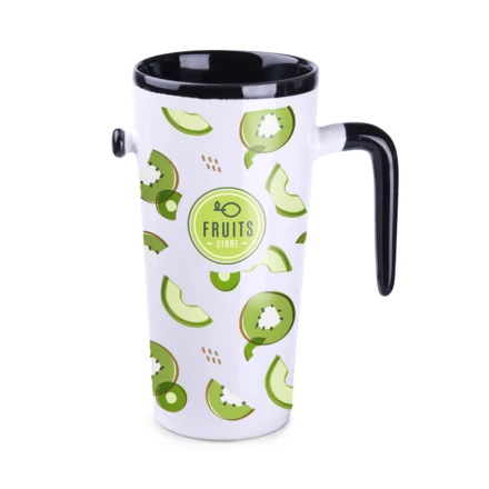 Idea 390ml biały/czarny (NMX-M494-77711)